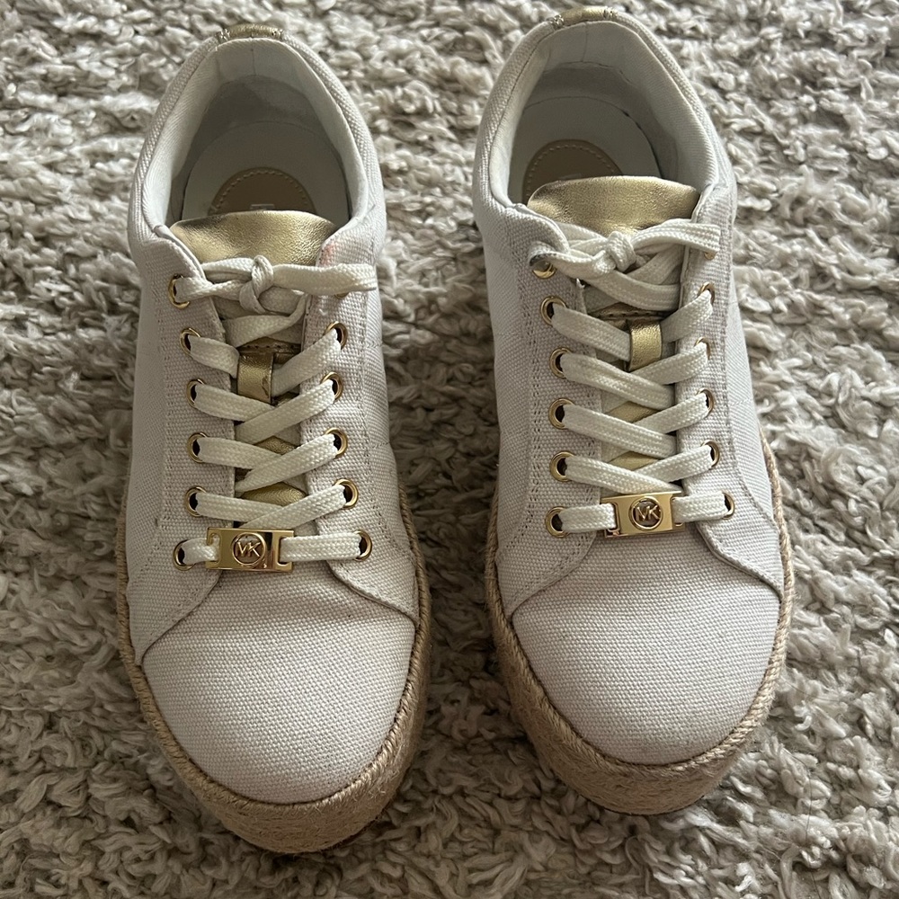 Libby Cotton Canvas Platform Sneaker